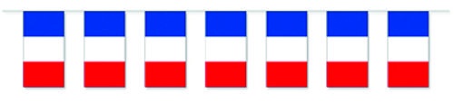Fahnenkette Frankreich - VE 10 Stück - WI