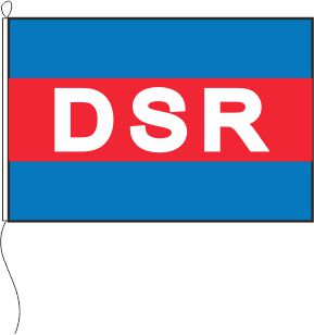 DSR Deutsche Seereederei Rostock - Querformatflagge