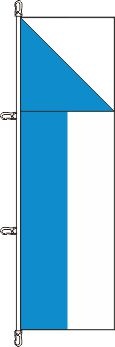 Zürich (Schweiz) - Hochformatflagge