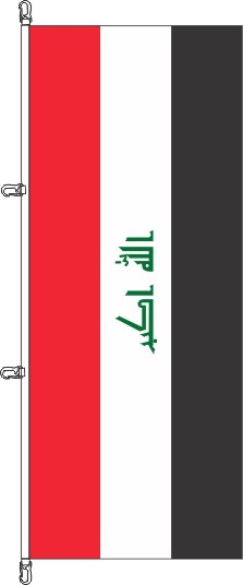 Irak - Hochformatflagge