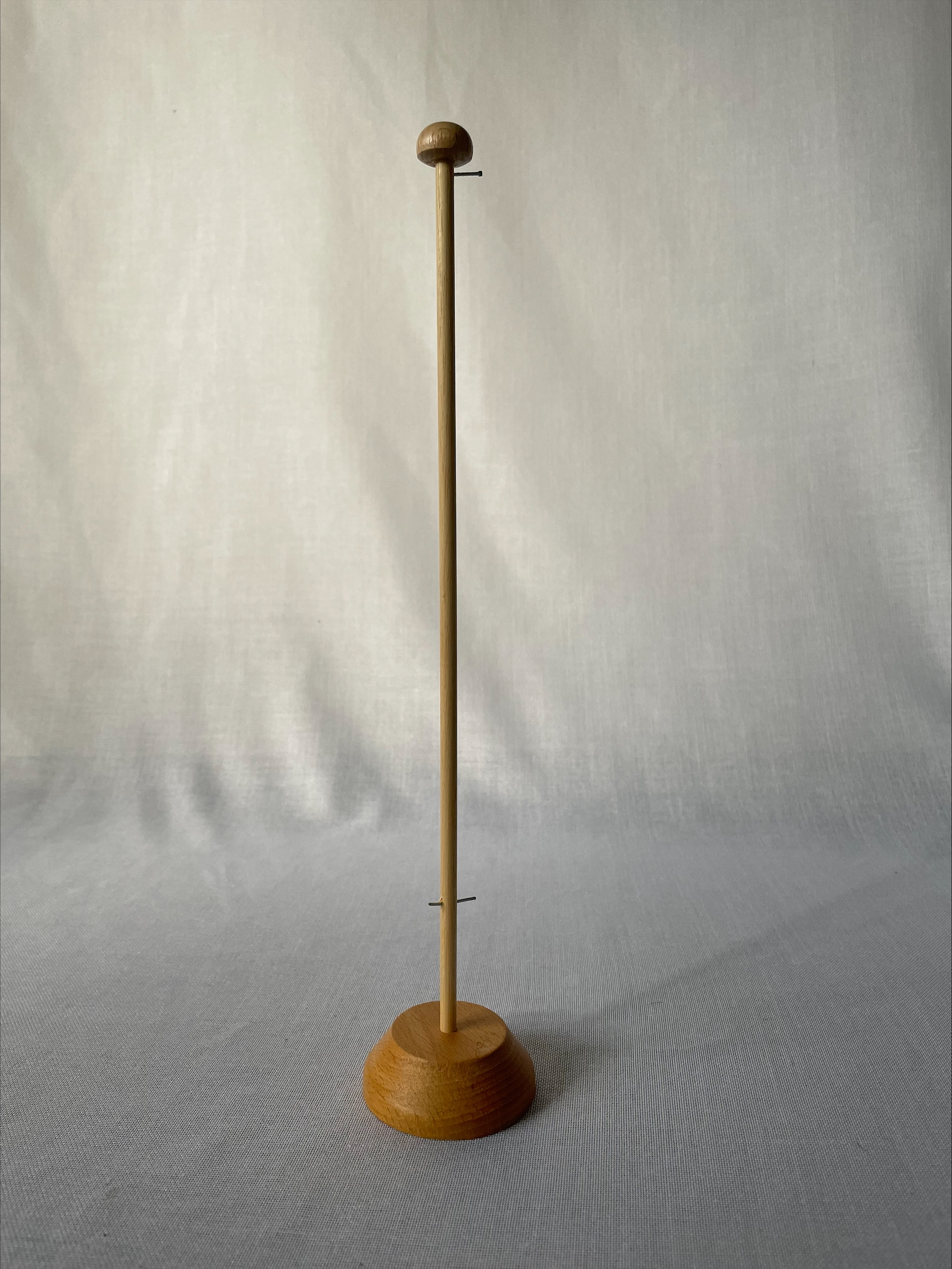 Tischflaggenständer Holz natur ca. 30 cm hoch