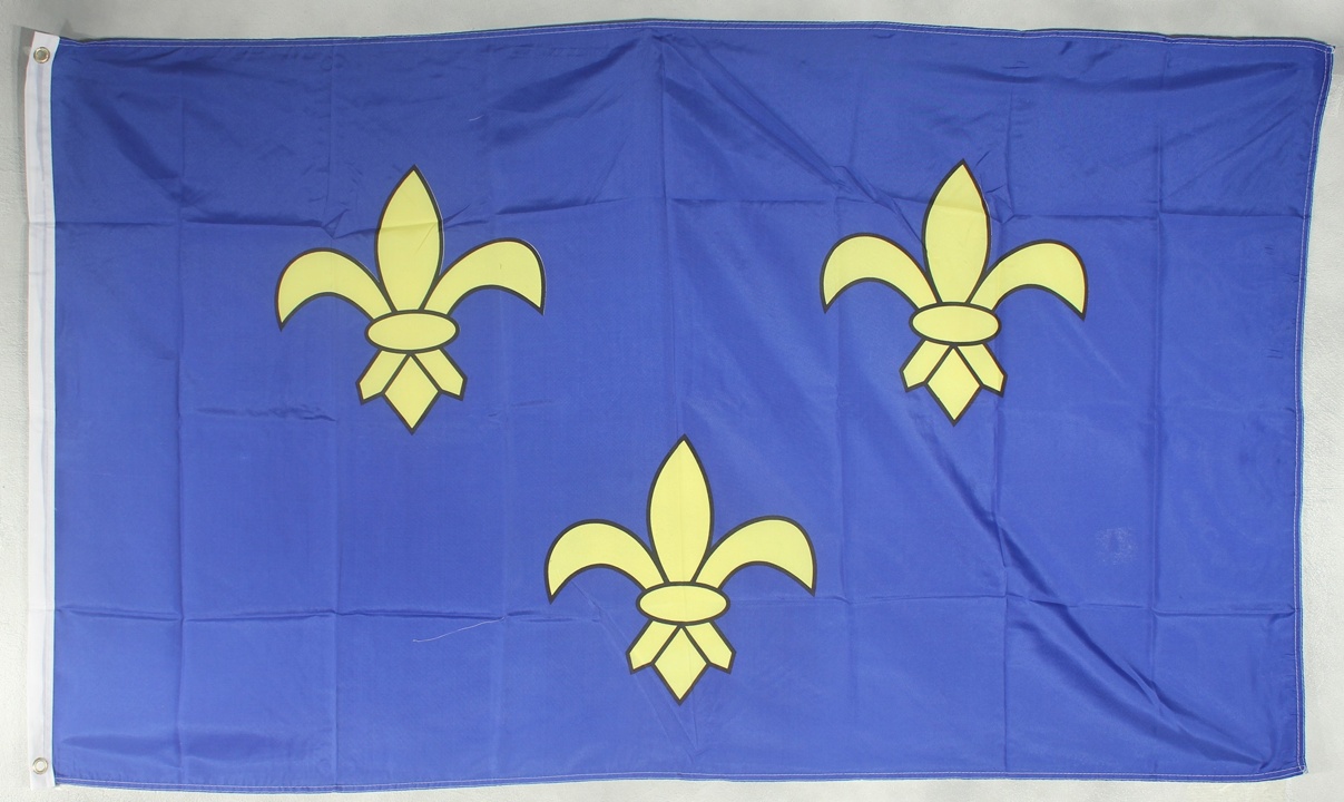 Fleur de Lis Frankreich - preiswerte Alternative: 150 x 90 cm