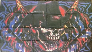 Skull Cowboy - preiswerte Alternative: 150 x 90 cm