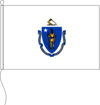 Massachusetts (USA) - Querformatflagge