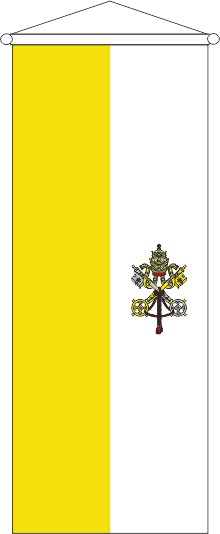 Vatikan - Bannerfahne