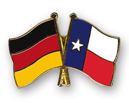 Deutschland - Texas Anstecknadel