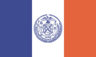 New York City (USA) - Querformatflagge