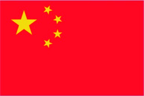 China - Autofahne
