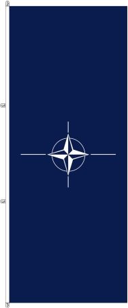 NATO - Hochformatflagge