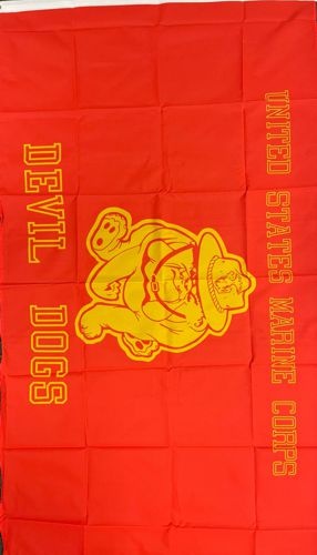 USA Devil Dogs - preiswerte Alternative: 150 x 90 cm