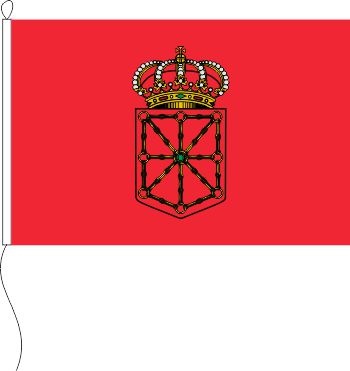 Navarra (Spanien) - Querformatflagge
