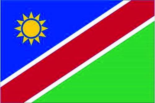 Namibia - Autofahne