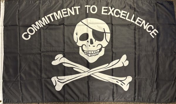 Totenkopf Commitment - preiswerte Alternative: 150 x 90 cm