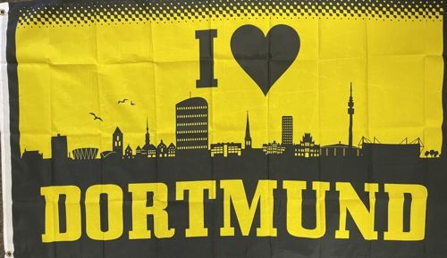 Dortmund I love you - preiswerte Alternative: 150 x 90 cm
