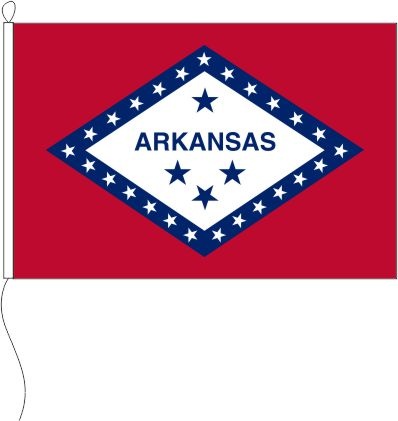 Arkansas (USA) - Querformatflagge