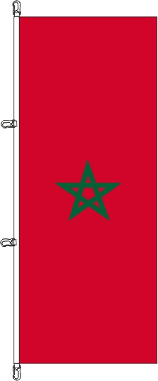 Marokko - Hochformatflagge