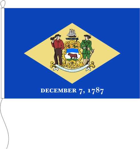 Delaware (USA) - Querformatflagge