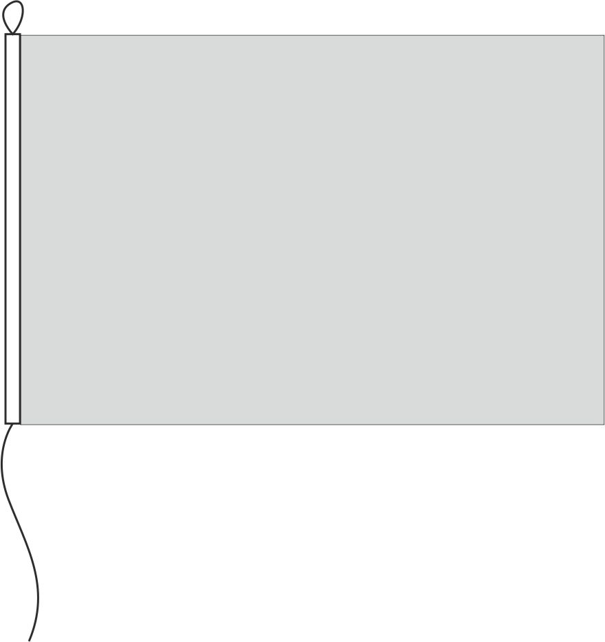 Albanien Handelsflagge 150 x 100 cm - Schnäppchen - Querformatflagge