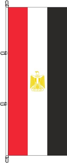 Ägypten - Hochformatflagge