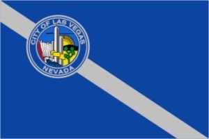 Las Vegas City (USA) - Querformatflagge
