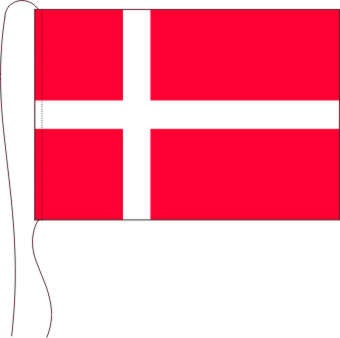 Dänemark - Tischflagge 25 x 15 cm