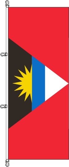 Antigua + Barbuda - Hochformatflagge