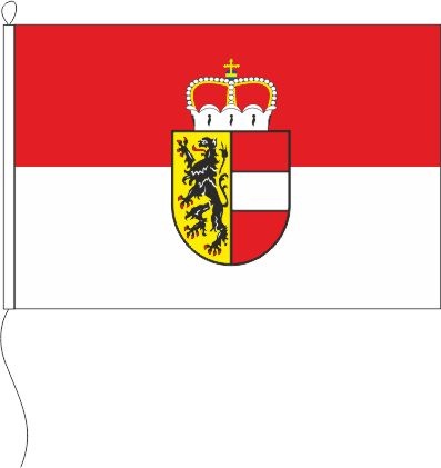 Salzburg (Österreich) - Querformatflagge