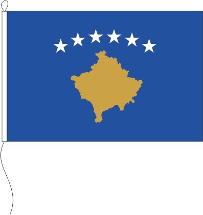 Kosovo - Querformatflagge
