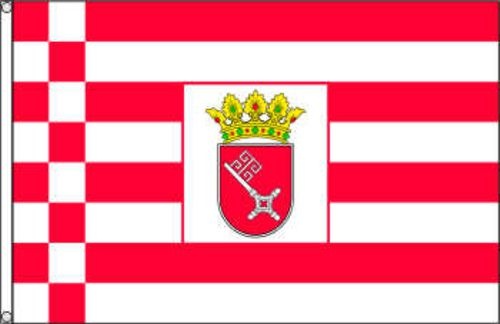 Bremen mit Schlüsselwappen - preiswerte Alternative: 250 x 150 cm