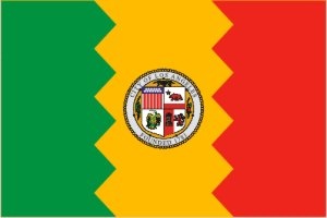 Los Angeles (USA) - Querformatflagge