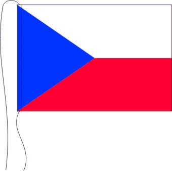 Tschechische Republik - Tischfahne 25 x 15 cm - TF