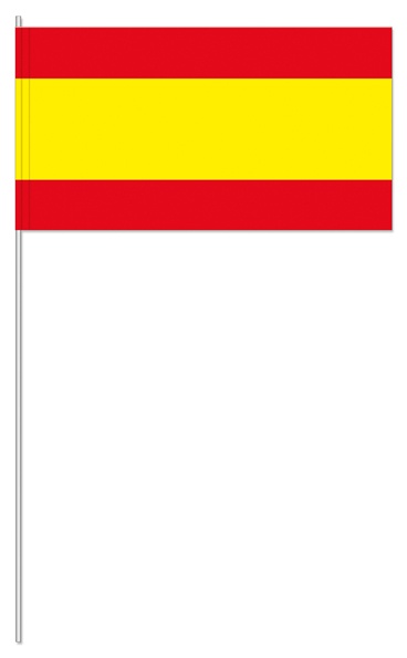 Spanien (1 VE = 50 Stück) - Papierfahnen