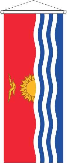 Kiribati - Bannerfahne