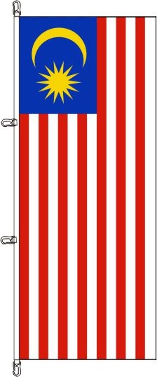 Malaysia - Hochformatflagge