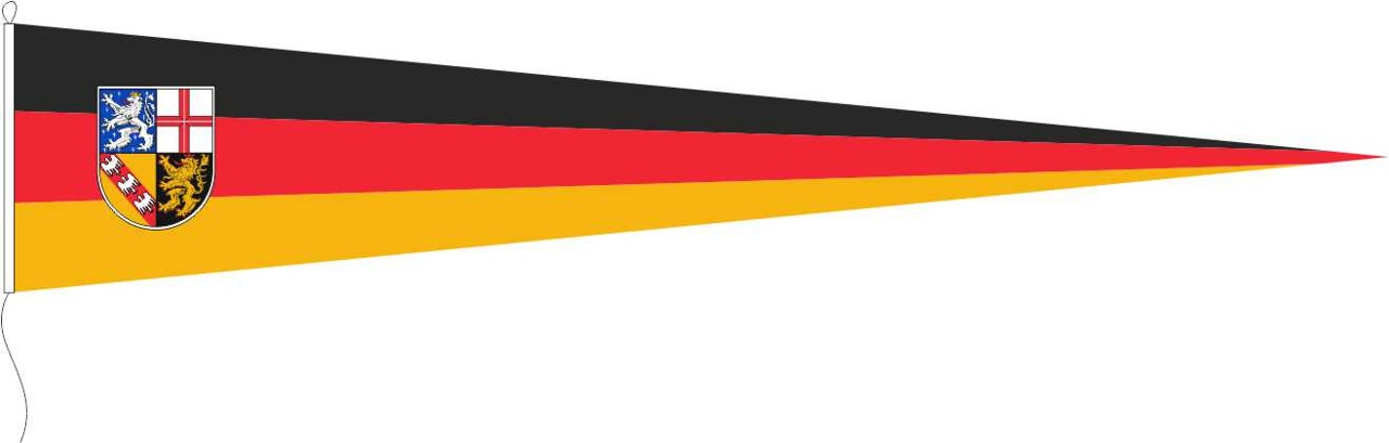 Saarland - Langwimpel