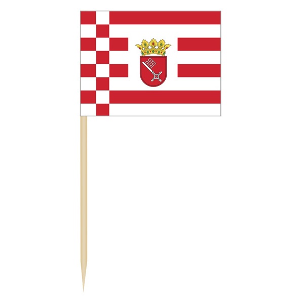 Bremen mit Wappen (1 VE = 50 Stück) - Käsepicker