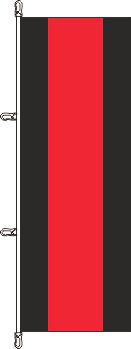 Sudetenland ohne Wappen - Hochformatflagge