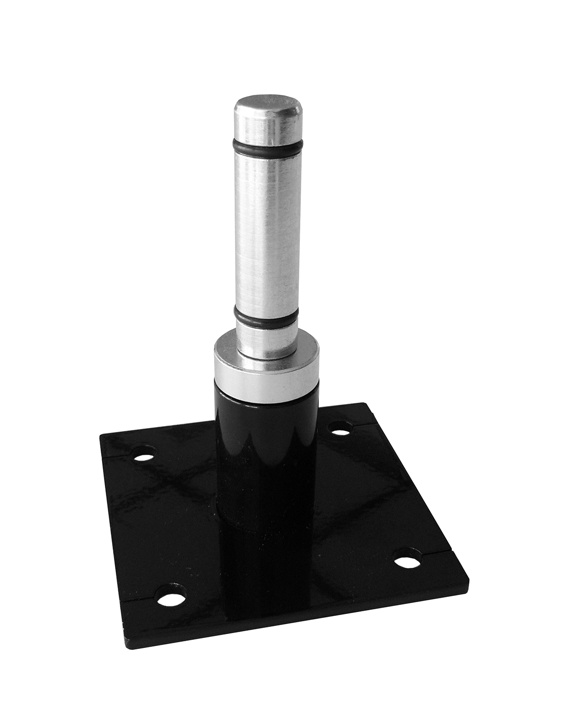 Bodenplatte Metall 15 kg mit Metallrotator