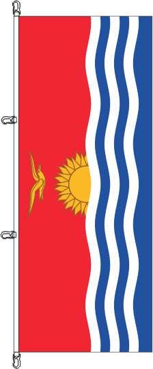 Kiribati - Hochformatflagge
