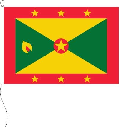Grenada - Tischflagge 15 x 10 cm