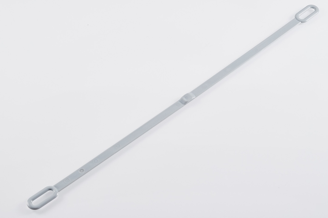 Schlaufenband flach grau ca. 41 cm lang, Mast bis Ø 76 mm