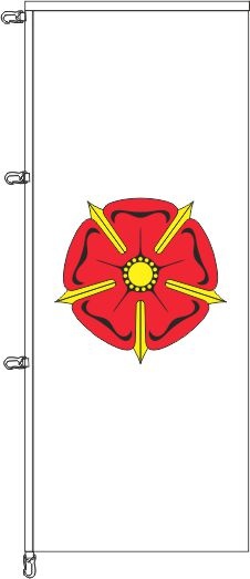 Lippische Rose - Auslegerflagge