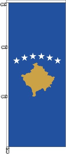 Kosovo - Auslegerflagge