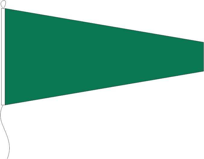 Zollflagge grün - Schnäppchen - Q