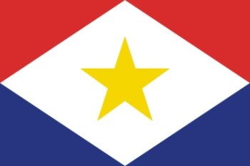 Saba - Querformatflagge