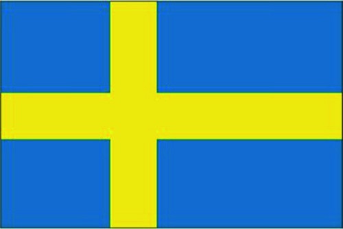 Schweden - Autofahne
