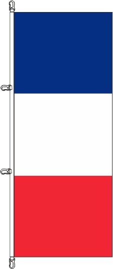Frankreich - Hochformatflagge