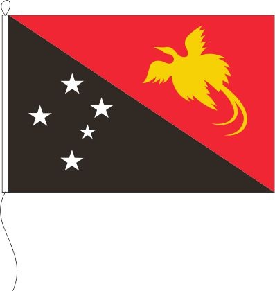 Papua Neuguinea - Querformatflagge