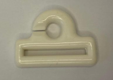 Haken G Bandclip (Kunststoff, cremeweiß)