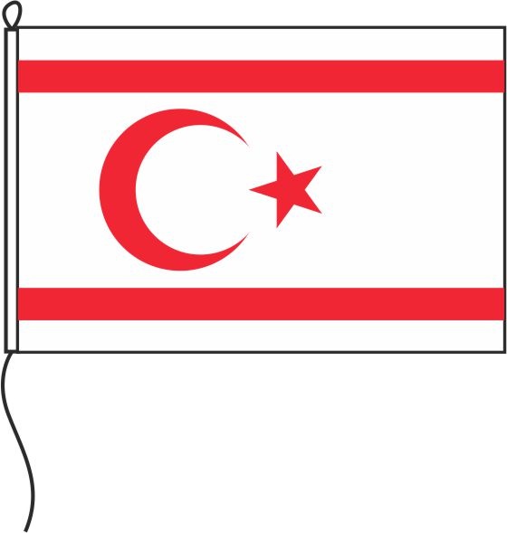 Nordzypern - Querformatflagge